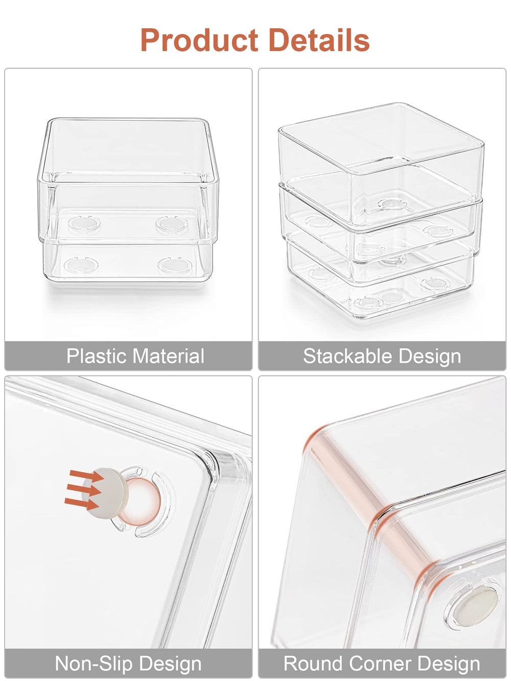 SMARTAKE en cajón de dormitorio organizando ropa interior y accesorios