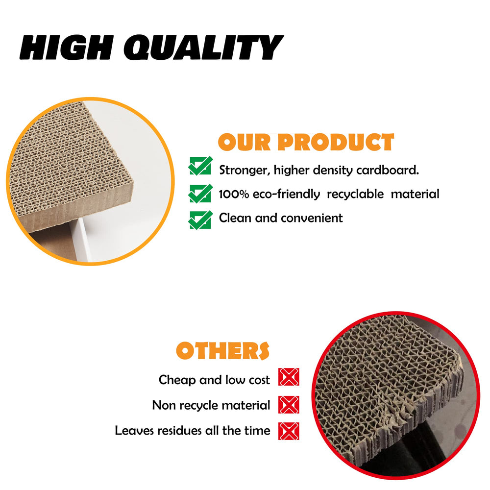 SMARTBEAN detalle del rascador reversible mostrando la segunda cara útil