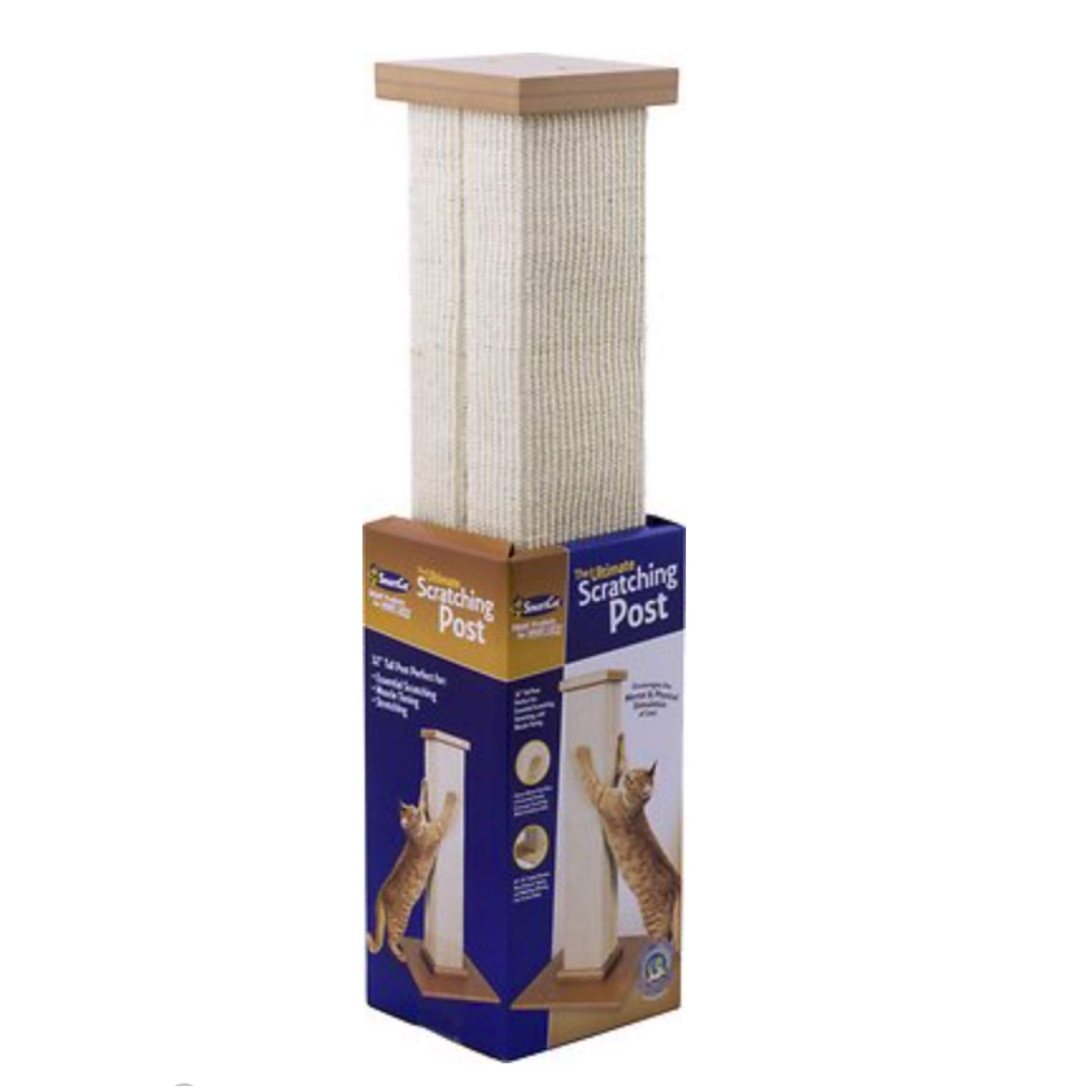 SmartCat primer plano de sisal tejido resistente que destaca durabilidad y agarre