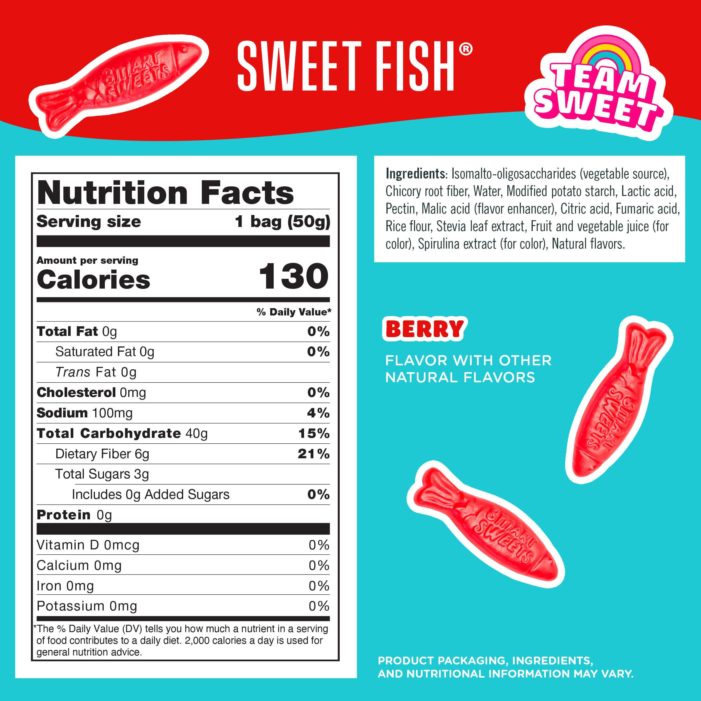 SmartSweets primer plano de textura masticable y color natural