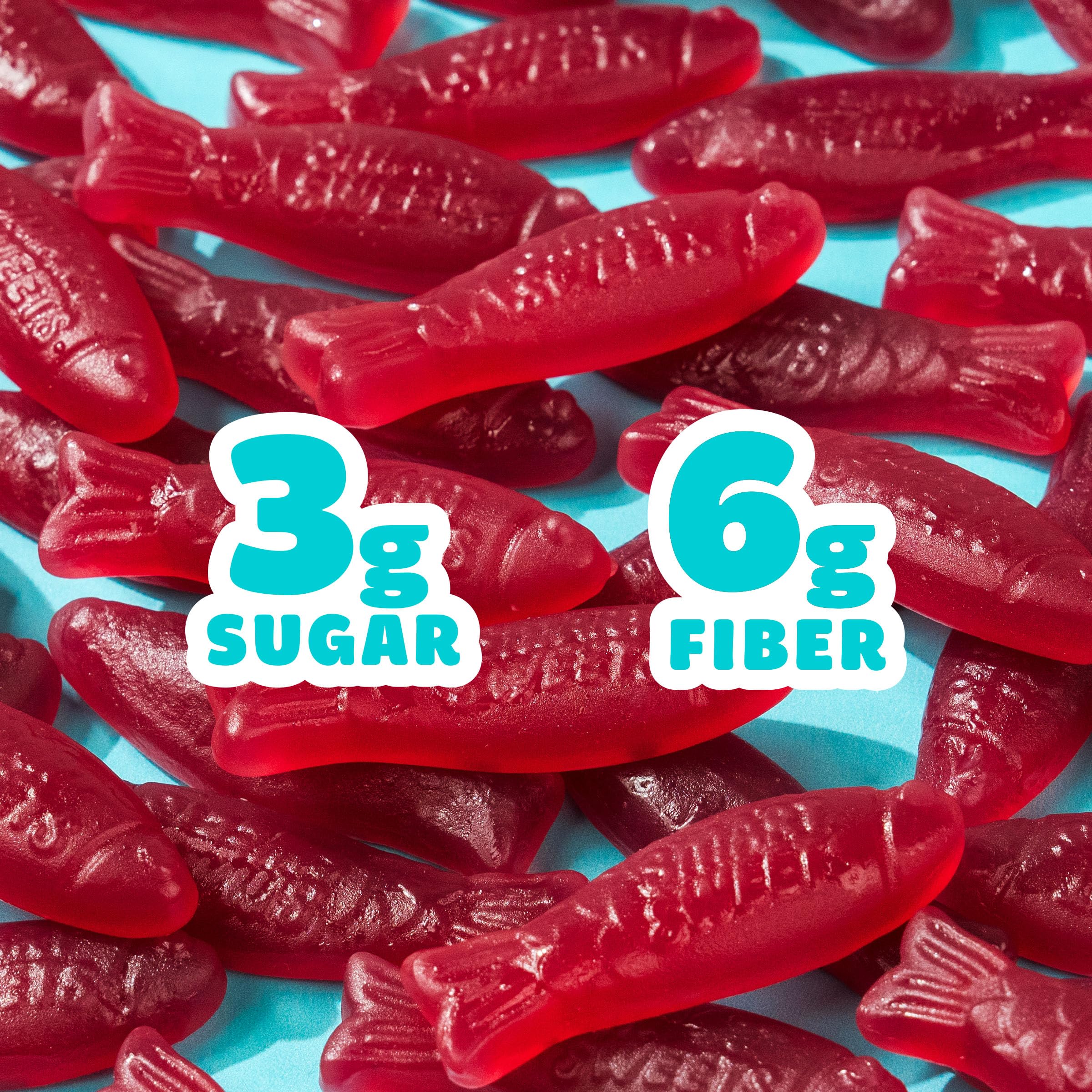 SmartSweets etiqueta con ingredientes limpios y beneficios claros