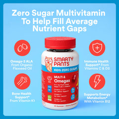 SmartyPants primer plano de gominola, textura masticable y aspecto apetecible
