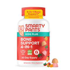 SmartyPants envase frontal mostrando 60 gominolas y beneficios principales