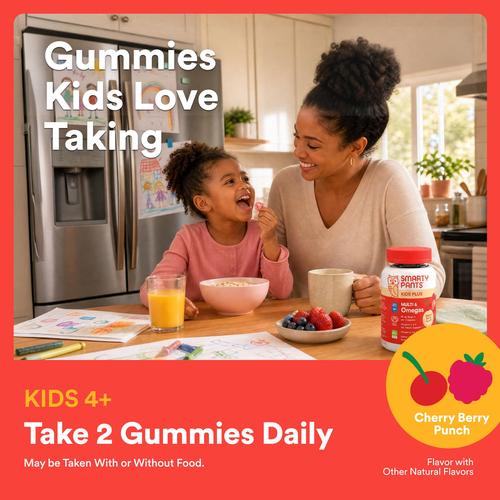 SmartyPants gummies packed for travel to support routines on the go