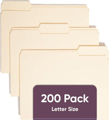 SMEAD front packaging showing 200-pack and organized storage benefit