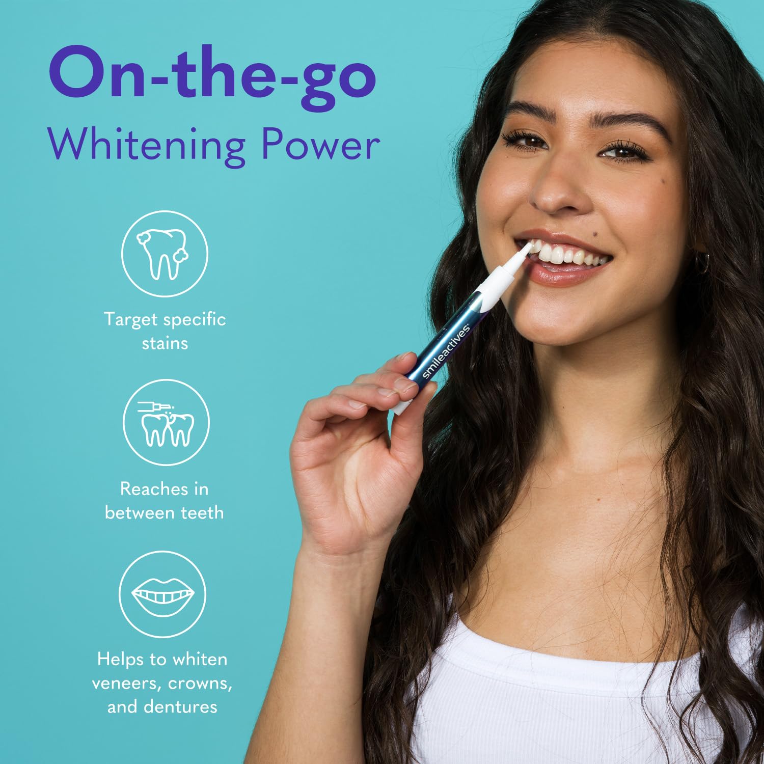 Smileactives comparación de tamaño del kit para llevar y almacenar