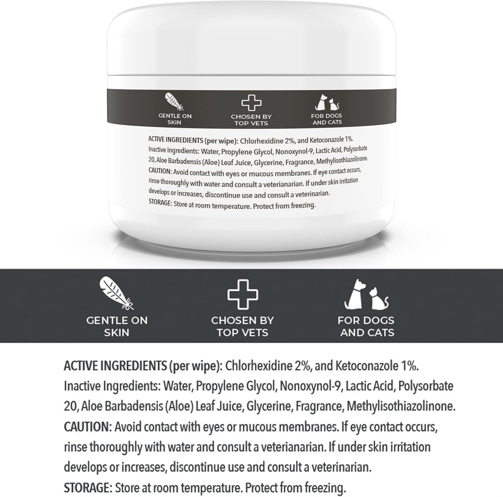 Smiling Paws etiqueta con ingredientes activos, transparencia de fórmula