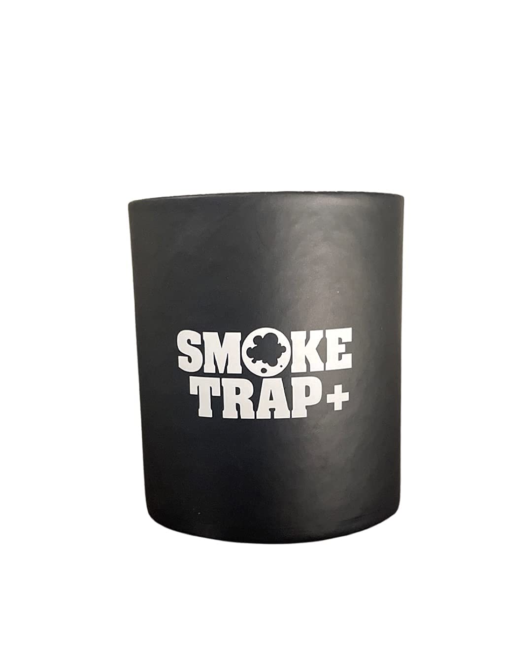 Smoke Trap comparación con mano para escala, tamaño práctico y portátil