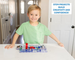 Snap Circuits piezas organizadas codificadas para identificación fácil y práctica