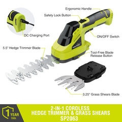 SnapFresh ergonomic TPR handle and ON/OFF switch for comfortable one-handed control