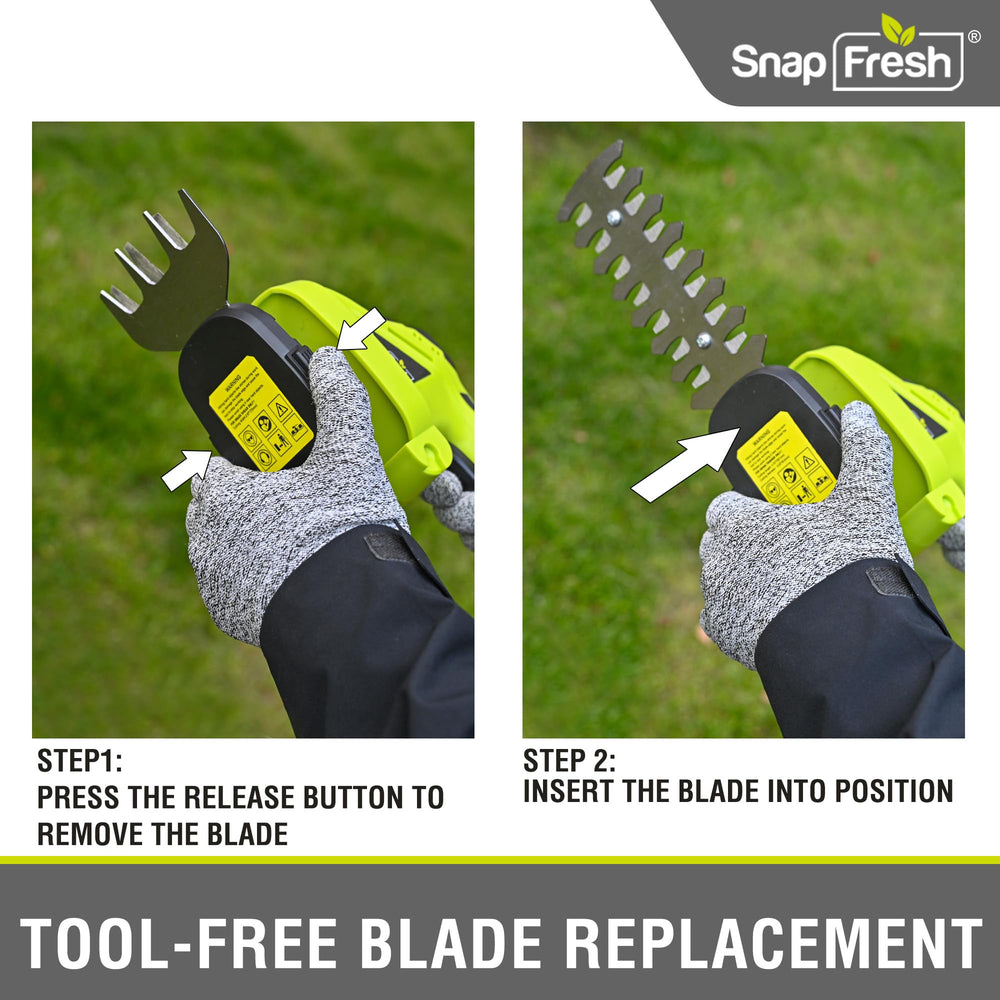 SnapFresh held in hand to show scale and lightweight 1.05 lb ease of handling