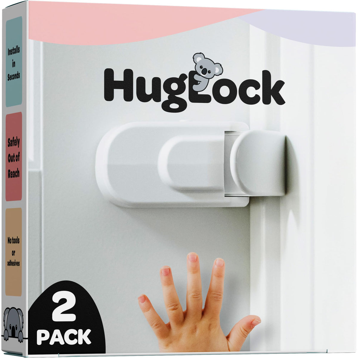 SnapPower HugLock vista frontal mostrando diseño seguro y discreto