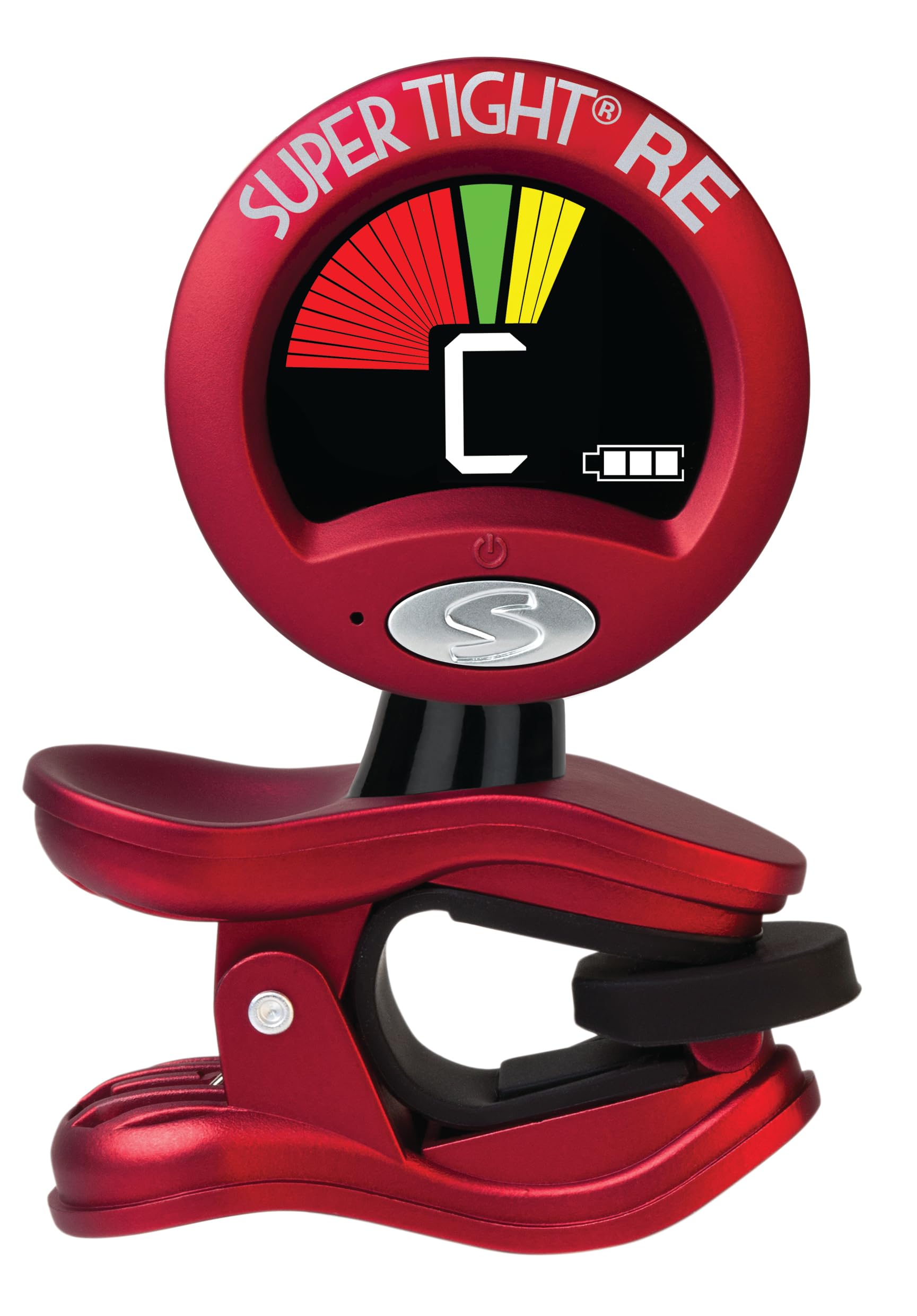 SNARK tuner front display showing colorful tuning feedback and easy readout