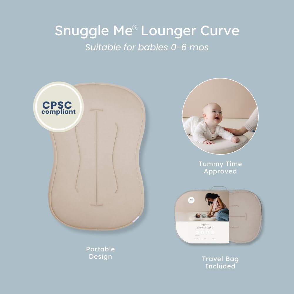 snuggle me cremallera de funda desmontable para lavado fácil