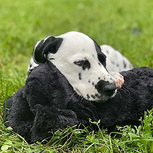 Snuggle Puppy etiqueta con instrucciones para quitar componentes antes de lavar