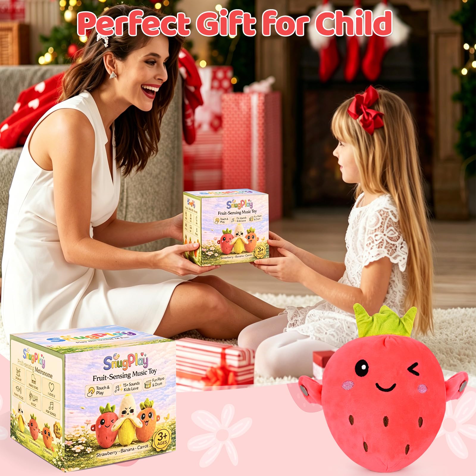 SNUGPLAY peluche en habitación infantil añadiendo decoración y juego