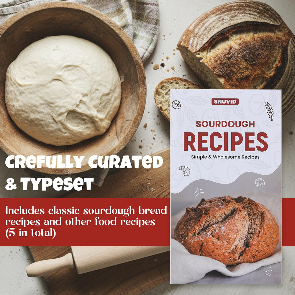 Snuvid comparación de tamaño 1 L junto a utensilios para visualizar capacidad real