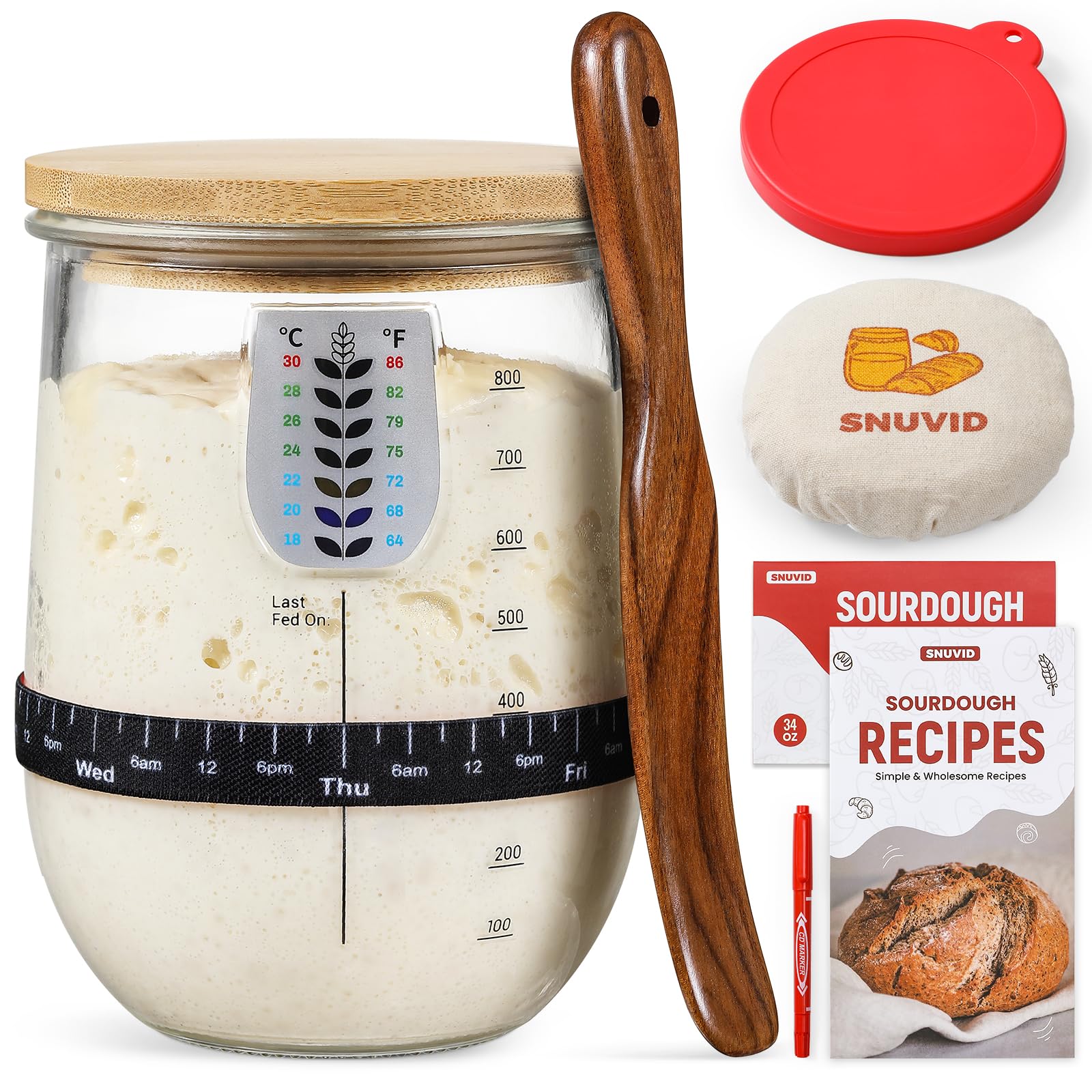 Snuvid empaque elegante del kit listo para regalar en ocasiones especiales y celebraciones
