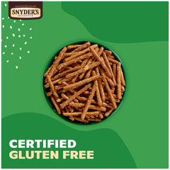 Snyder's of Hanover primer plano textura crujiente que resalta frescura