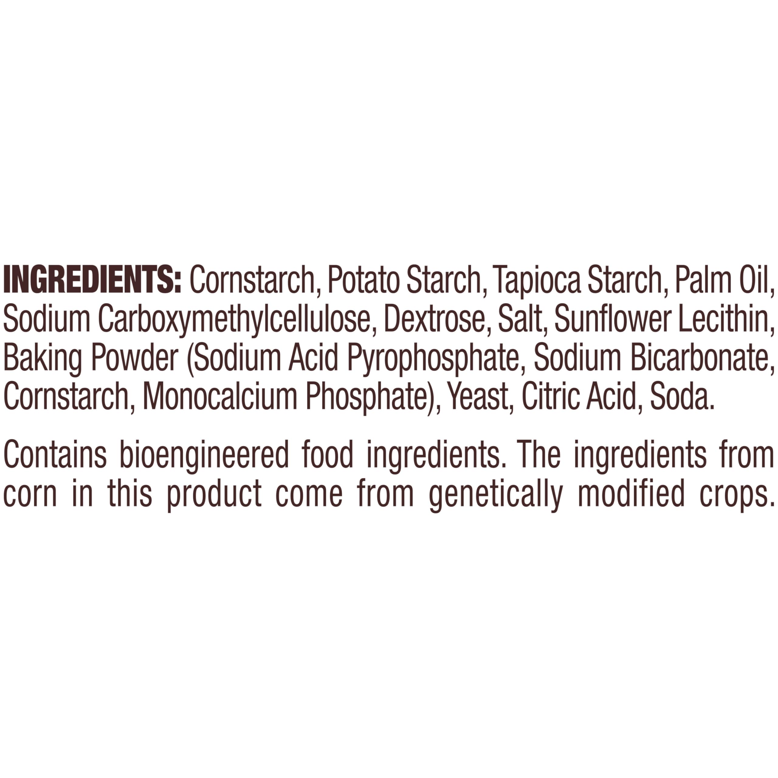 Snyder's of Hanover etiqueta de ingredientes que indica libre de lactosa y huevo