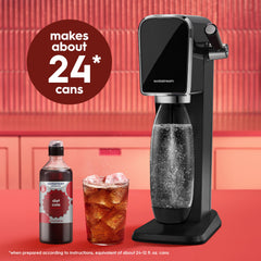 sodastream botella abierta con tapón vertedor funcional