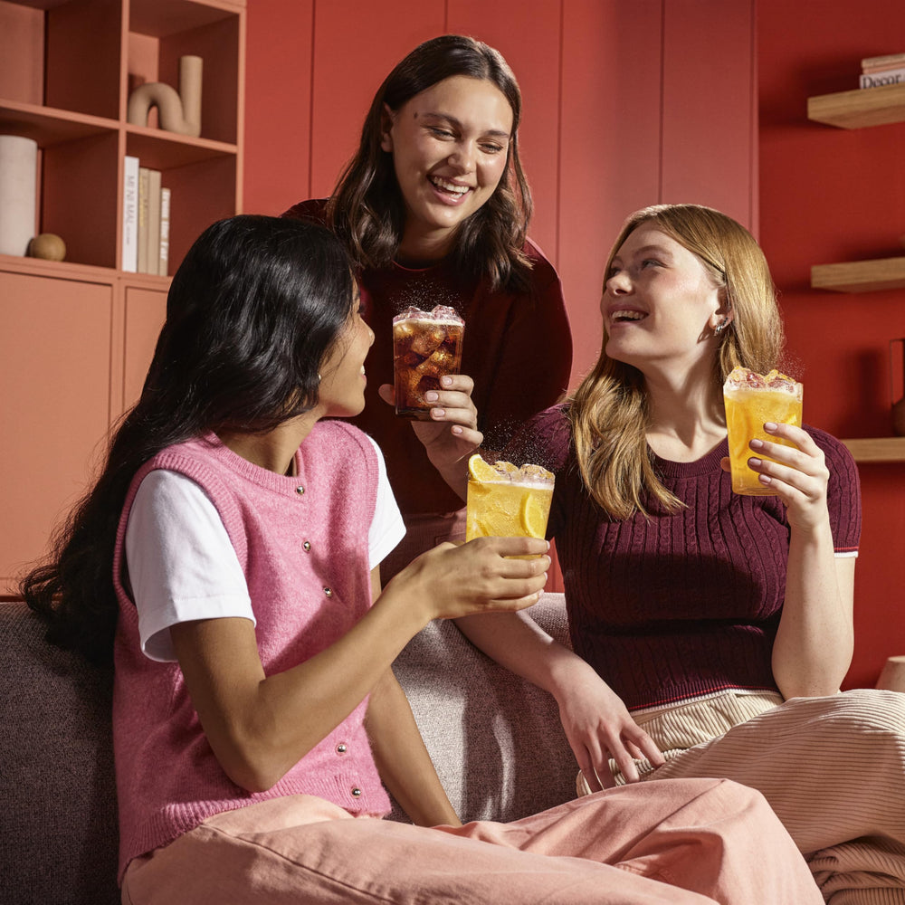 sodastream lateral del packaging con información de rendimiento