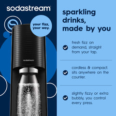 sodastream TERRA botella libre de BPA apta para lavavajillas, fácil limpieza