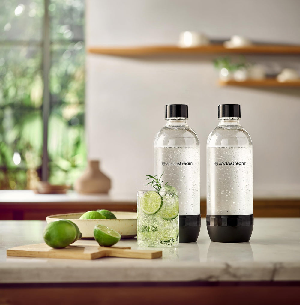 sodastream plástico resistente textura que resiste carbonatación
