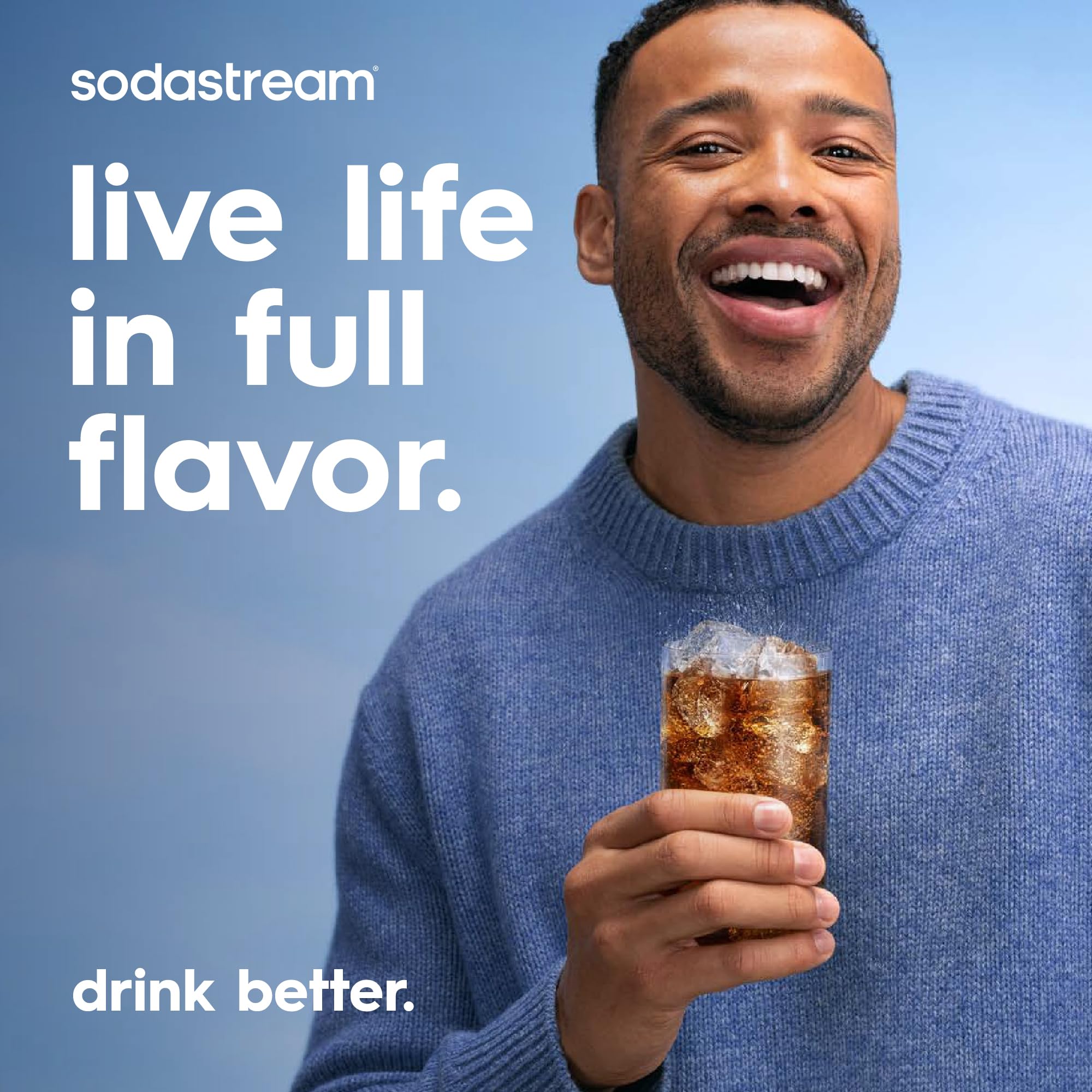 SodaStream Wild Cherry served in kitchen showcasing entertaining use