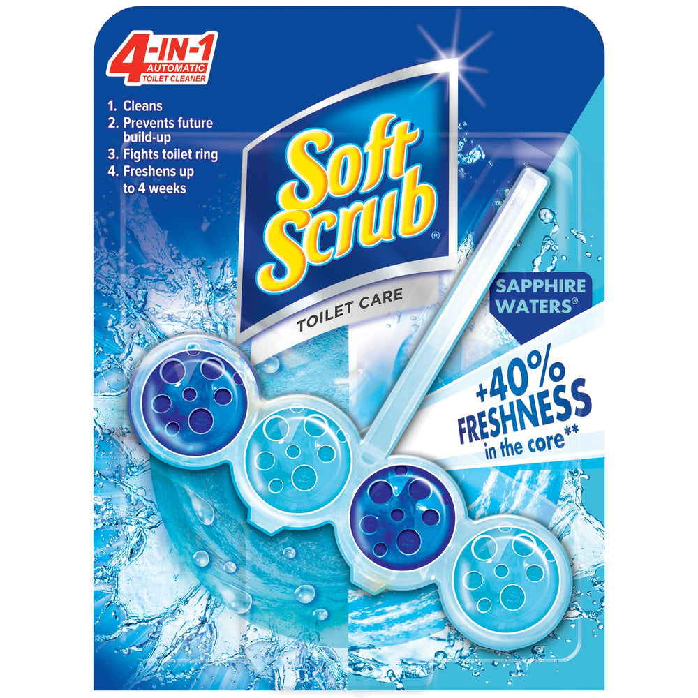 Soft Scrub paquete frontal de 6 colgadores, solución práctica para mantenimiento