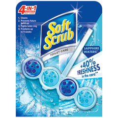 Soft Scrub paquete frontal de 6 colgadores, solución práctica para mantenimiento