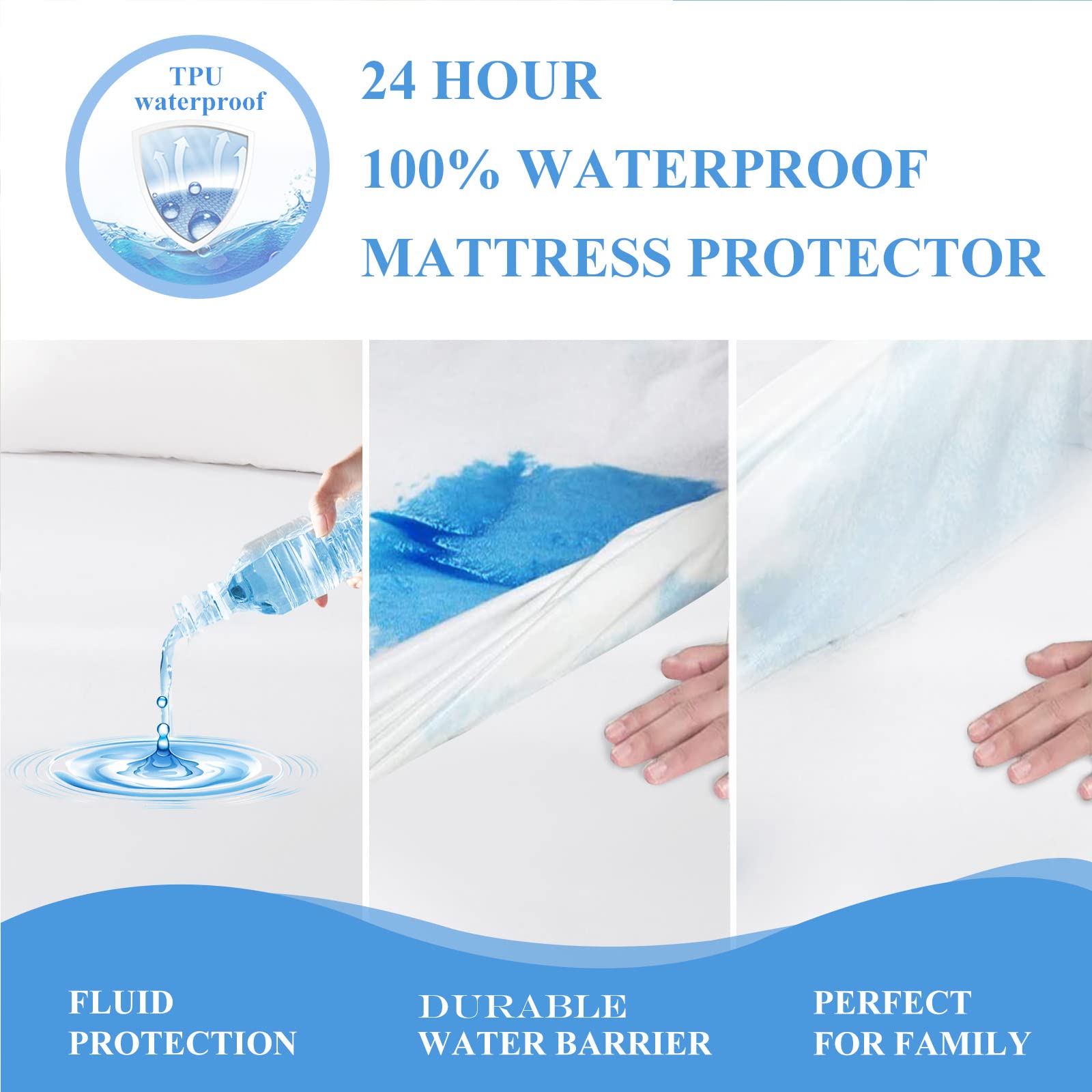 Softhour protector colocado en una litera mostrando ajuste seguro