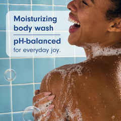 Softsoap bottle held in hand to show 20 ounce scale and grip