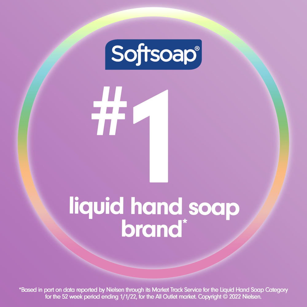 Softsoap pack de seis botellas ideal para reemplazos y varios lavabos