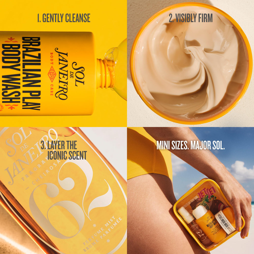 Sol de Janeiro Brazilian 4 Play gel corporal detalle espumoso y limpiador