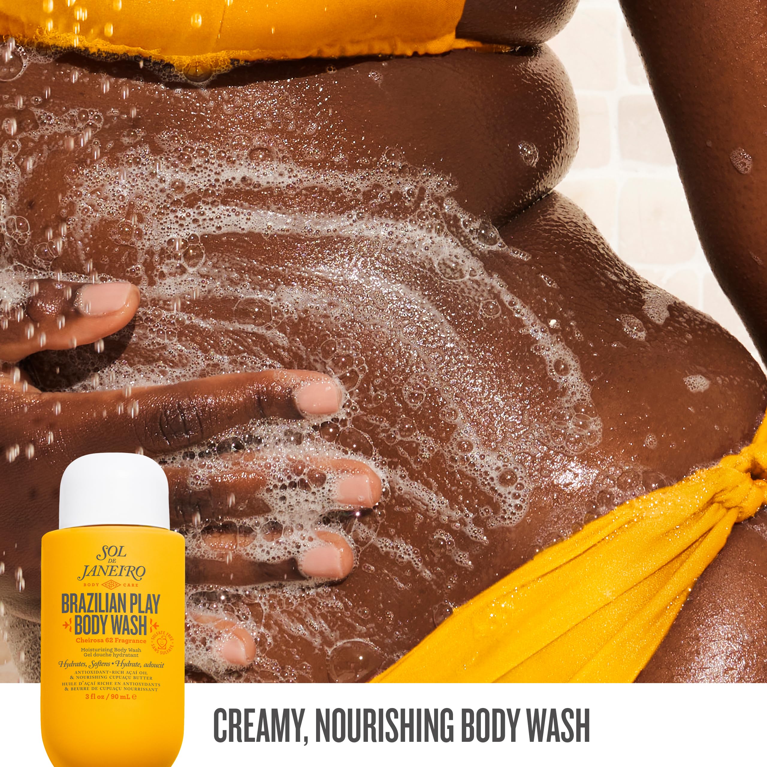 Sol de Janeiro Cheirosa 62 bruma en mano para refrescar el aroma