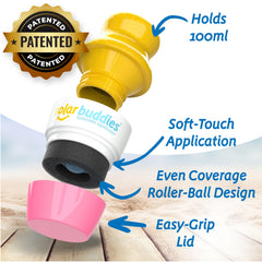 Solar Buddies primer plano de la esponja, difumina el protector uniformemente