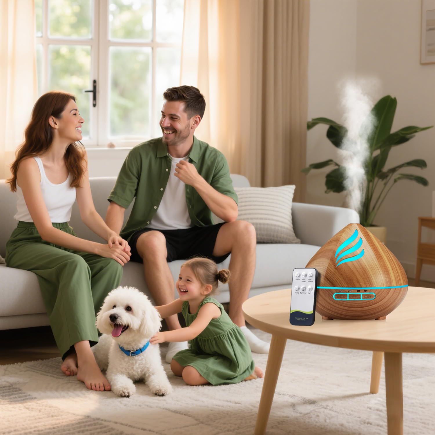 SOLEILHOME difusor en mesita como regalo, aspecto elegante para regalar