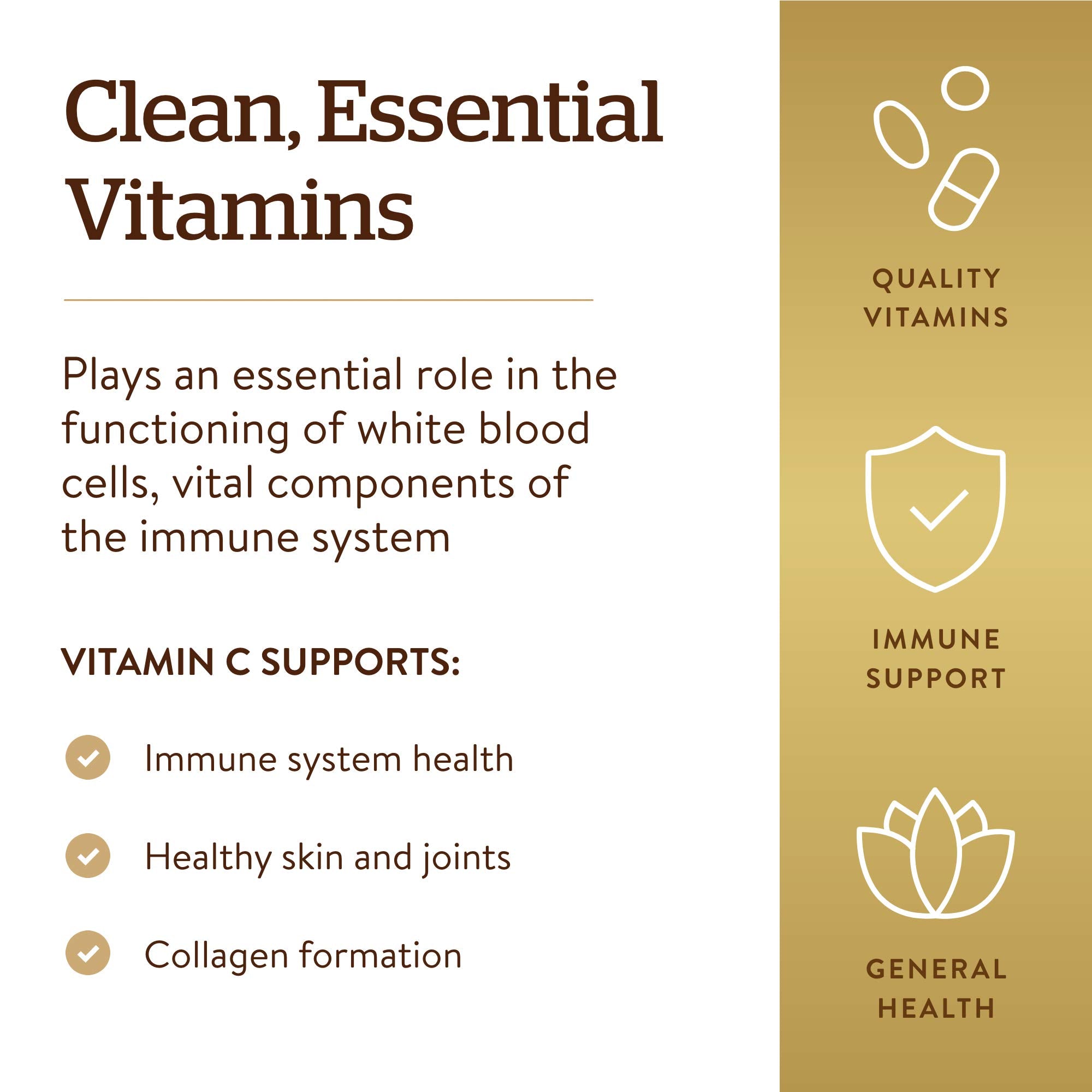 Solgar etiqueta con información nutricional visible para elegir con confianza