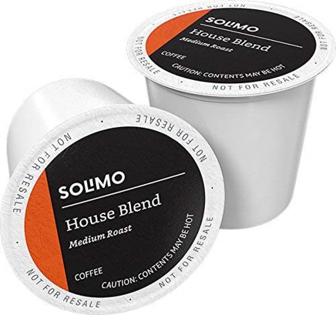 Amazon Brand - Solimo frente del paquete 100 cápsulas mostrando cantidad y diseño