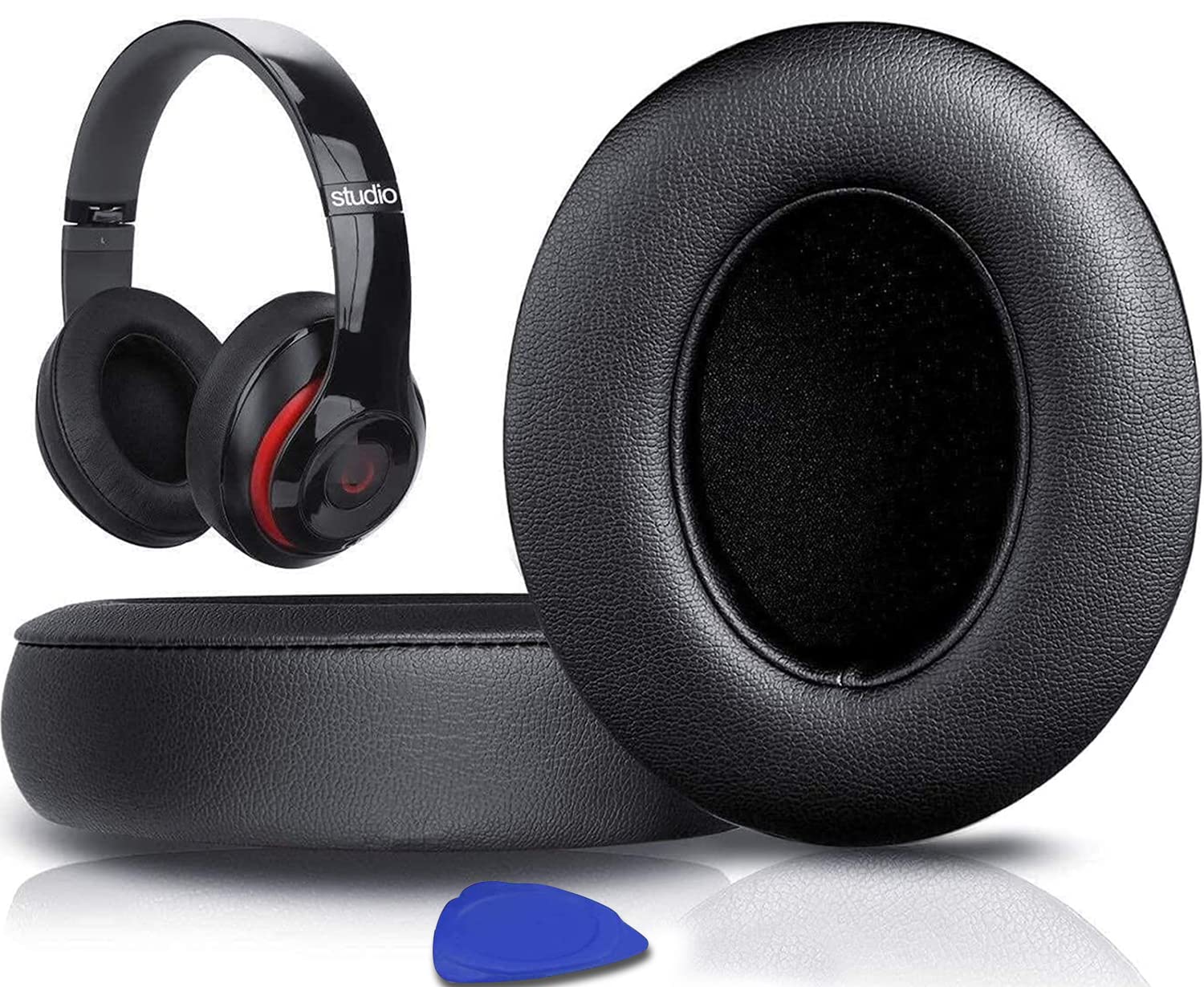 SoloWIT frontal del empaque mostrando las earpads y accesorios, fácil identificación