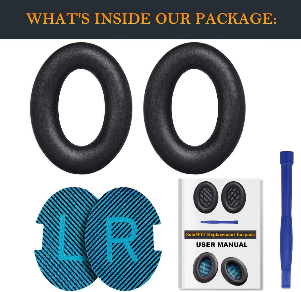 SoloWIT earpad en mano para mostrar escala y grosor cómodo