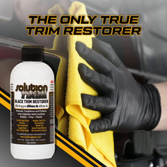 Solution Finish aplicacion en parachoques restaura color y protege