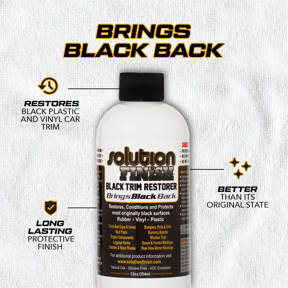 Solution Finish textura del producto en paño mostrando fácil aplicación