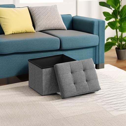 SONGMICS como reposapiés en uso, soporte cómodo para piernas