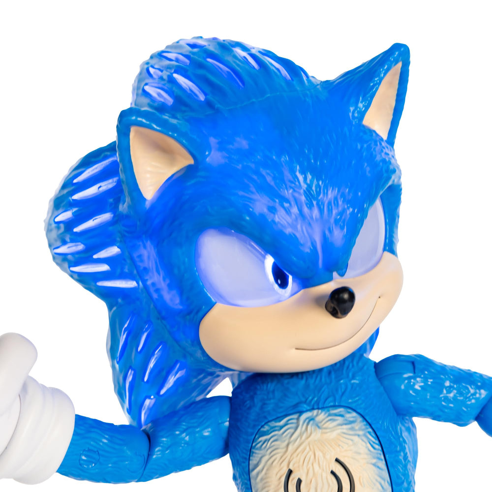 Sonic The Hedgehog figura en ambiente de juego, inspira aventuras