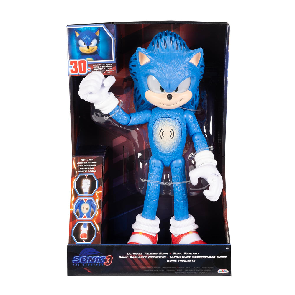 Sonic The Hedgehog ojos iluminados, efecto visual llamativo