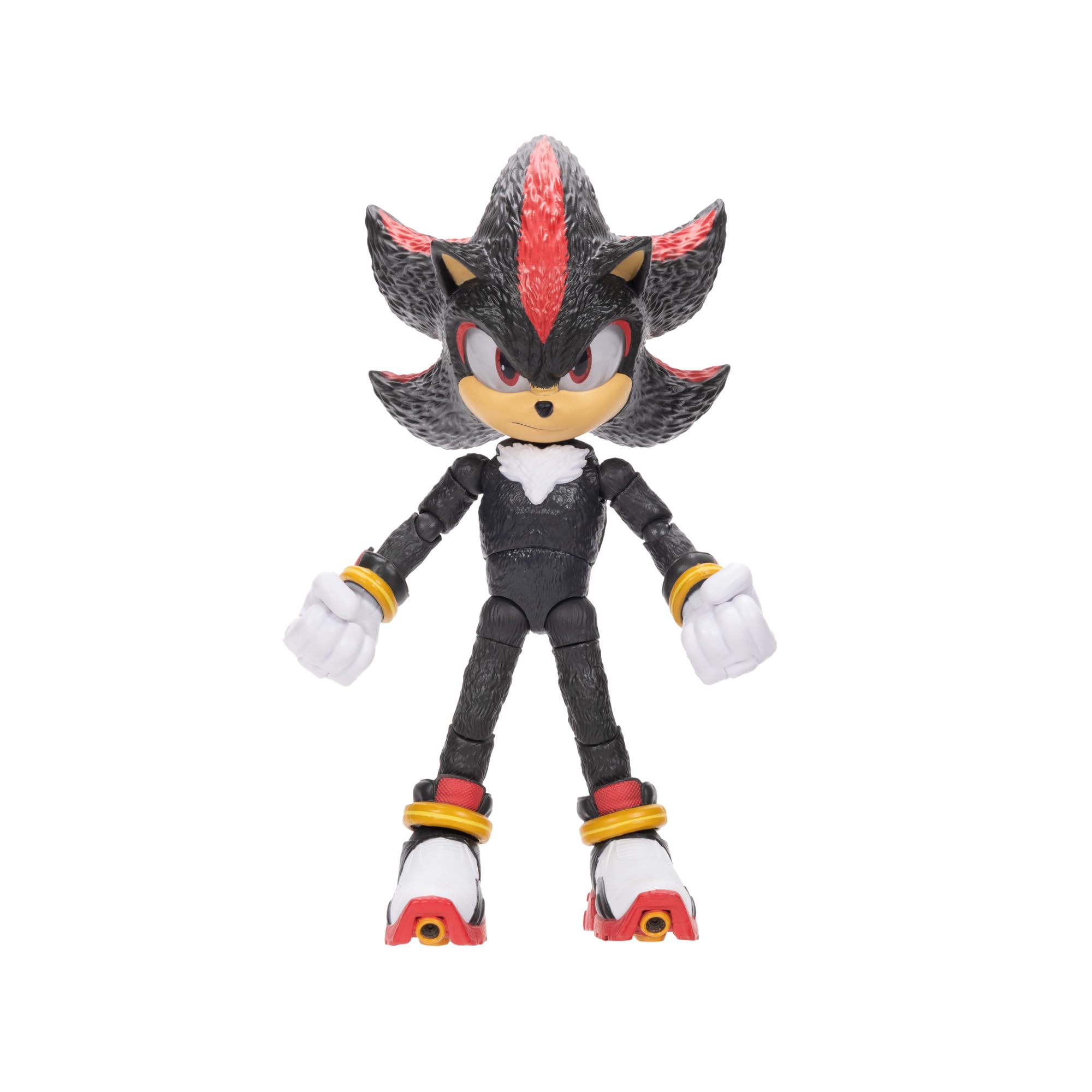 Sonic The Hedgehog figura Shadow frontal en empaque, ideal para coleccionistas