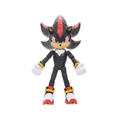Sonic The Hedgehog figura Shadow frontal en empaque, ideal para coleccionistas