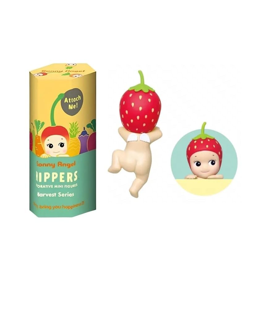 Sonny Angel frontal mostrando el diseño Harvest y encanto adorable